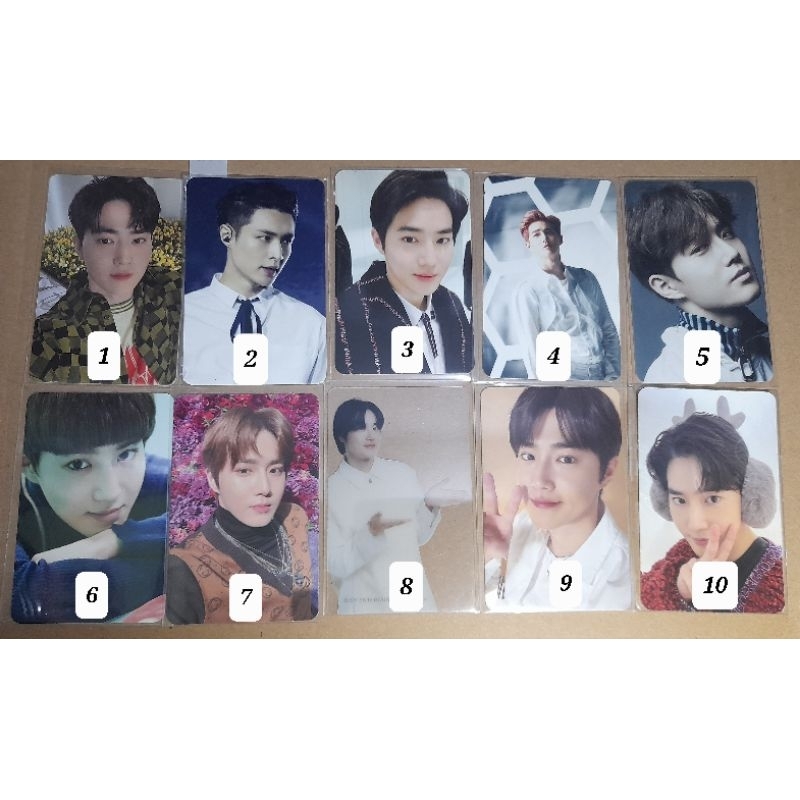 OFFICIAL Photocard SUHO LAY EXO