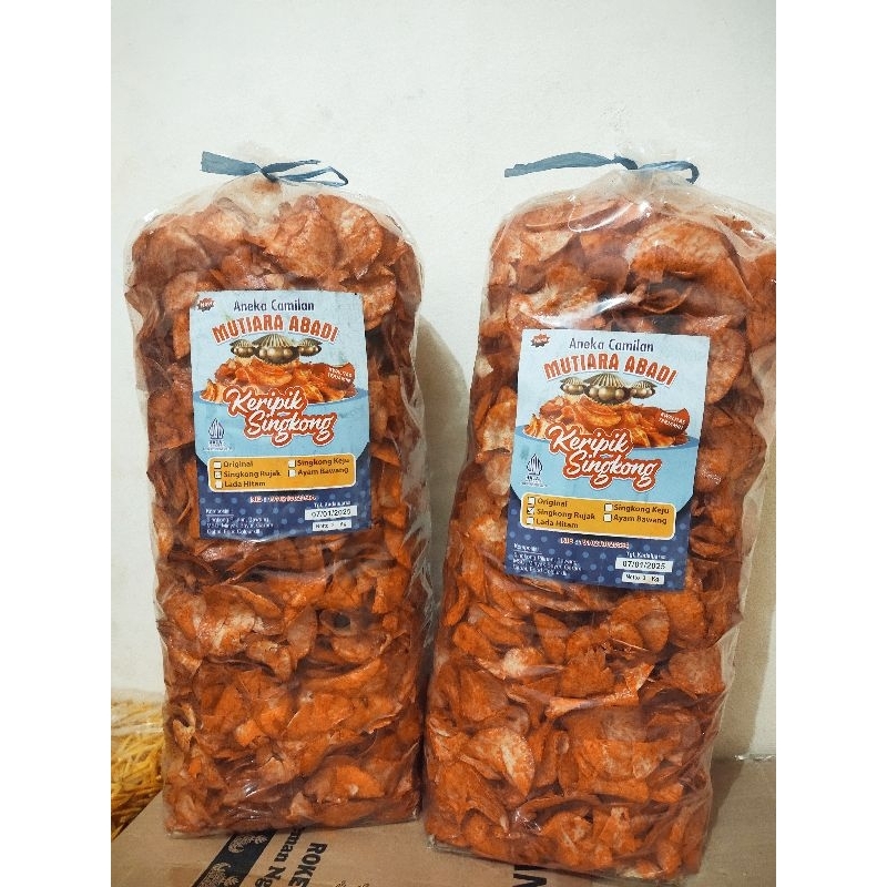 

keripik singkong rujak