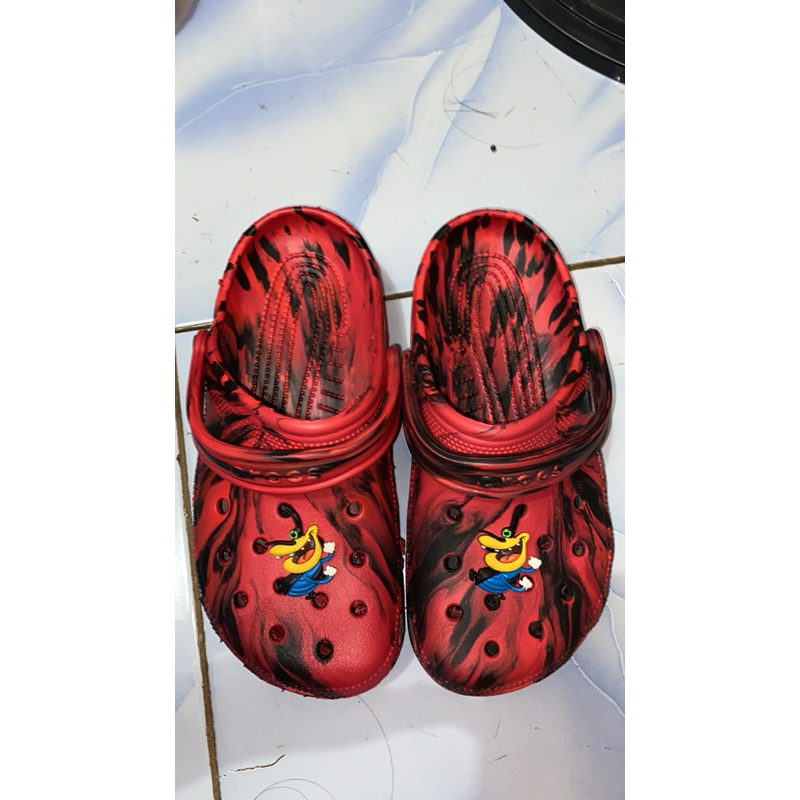 sendal crocs ori rijek cutting