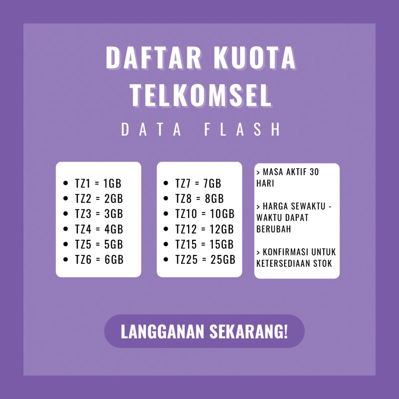 Paket Data Telkomsel Flash