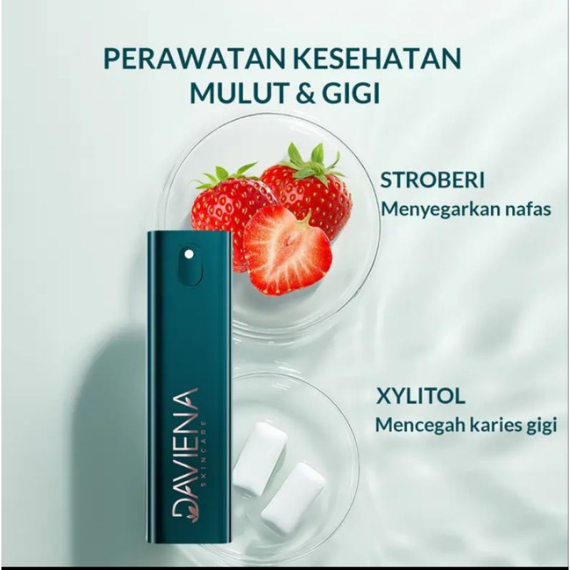 FRESH BREATH MOUTH SPRAY / SPRAY MULUT / PARFUM MULUT / DAVIENA SKINCARE ORIGINAL