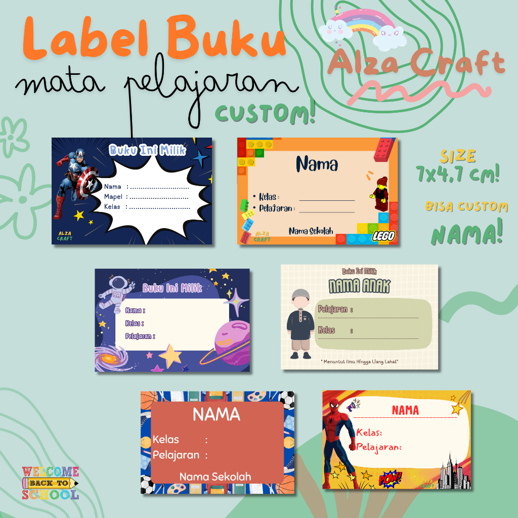 

Stiker Mapel Buku Pelajaran Isi 16 ( Motif Laki-Laki )