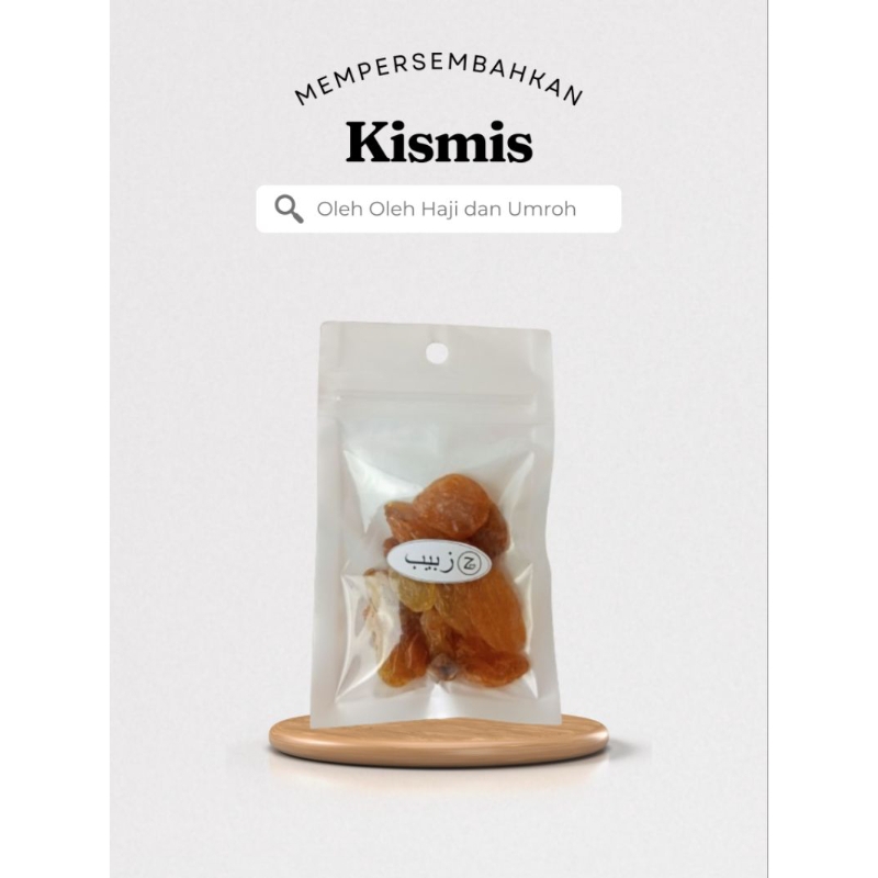 

KISMIS OLEH OLEH HAJI UMROH UNIK PREMIUM GROSIR