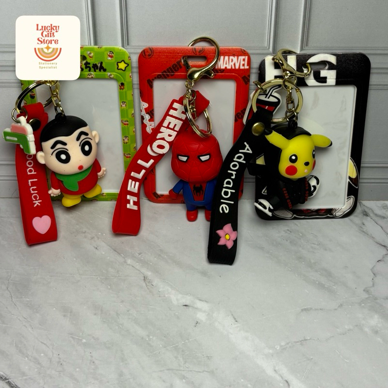 

ID Card Holder Plastik Kartun