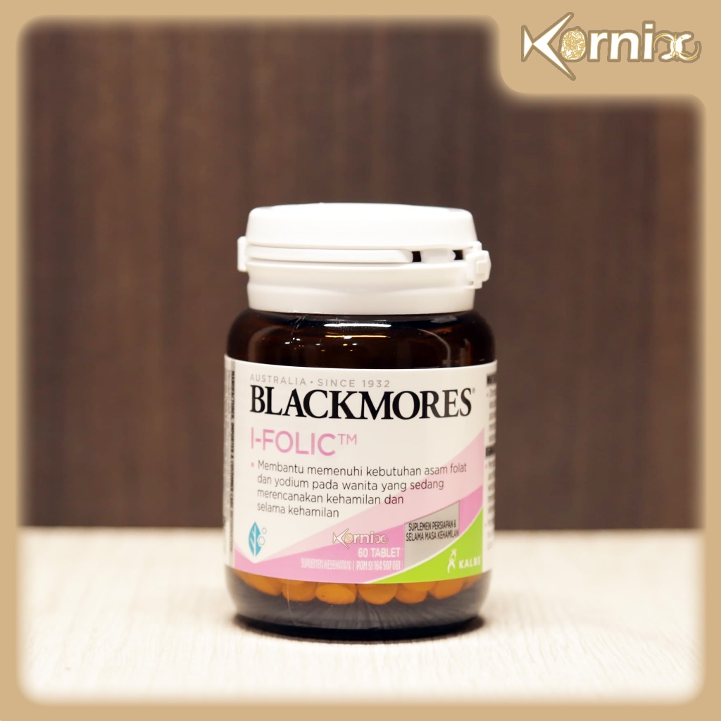 Blackmores I-Folic — Suplemen Kehamilan Asam Folat Promil