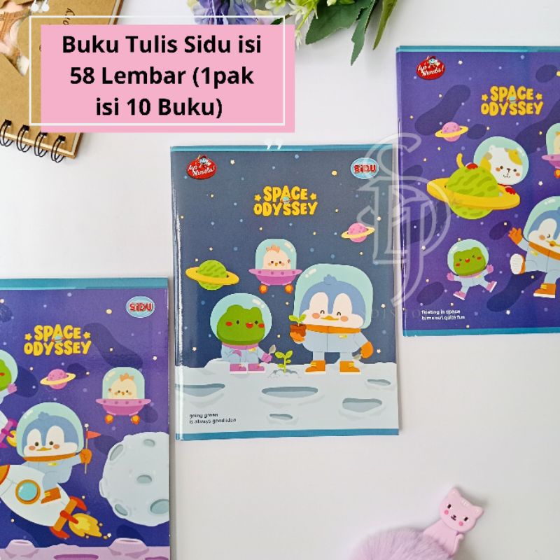 

Buku Tulis Sidu isi 58 Lembar 1pak isi 10 buku Hemat Murah SDJShop.id