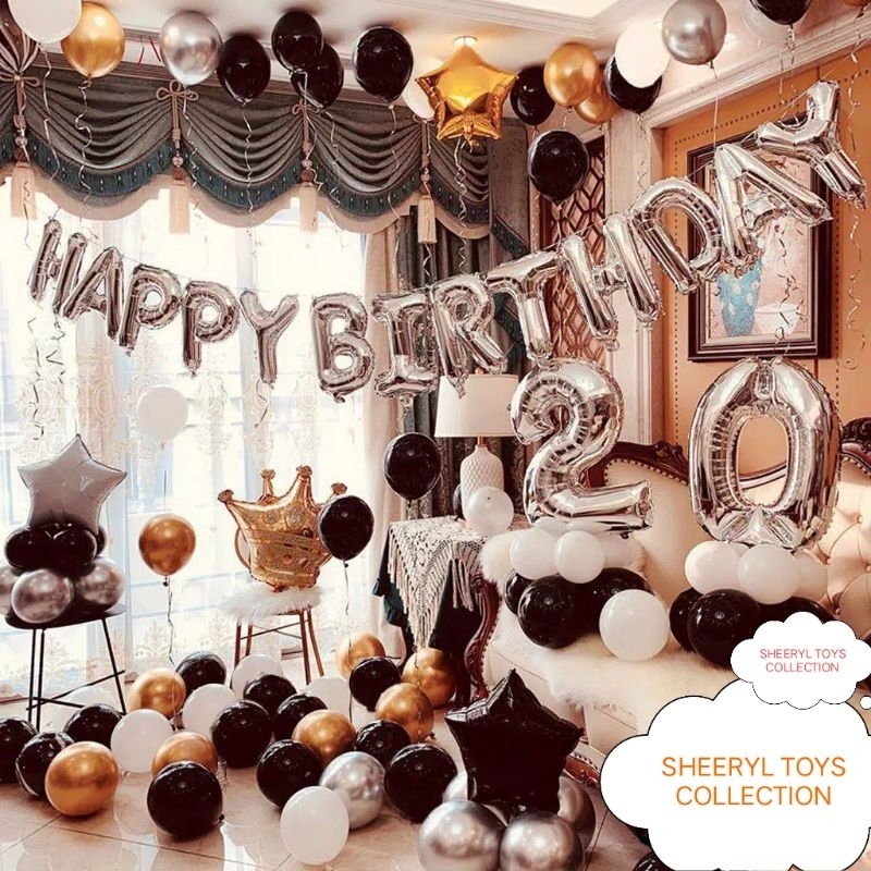 [PAKET]DEKORASI KAMAR SET DEKORASI RUANGAN DEKOR ULANG TAHUN