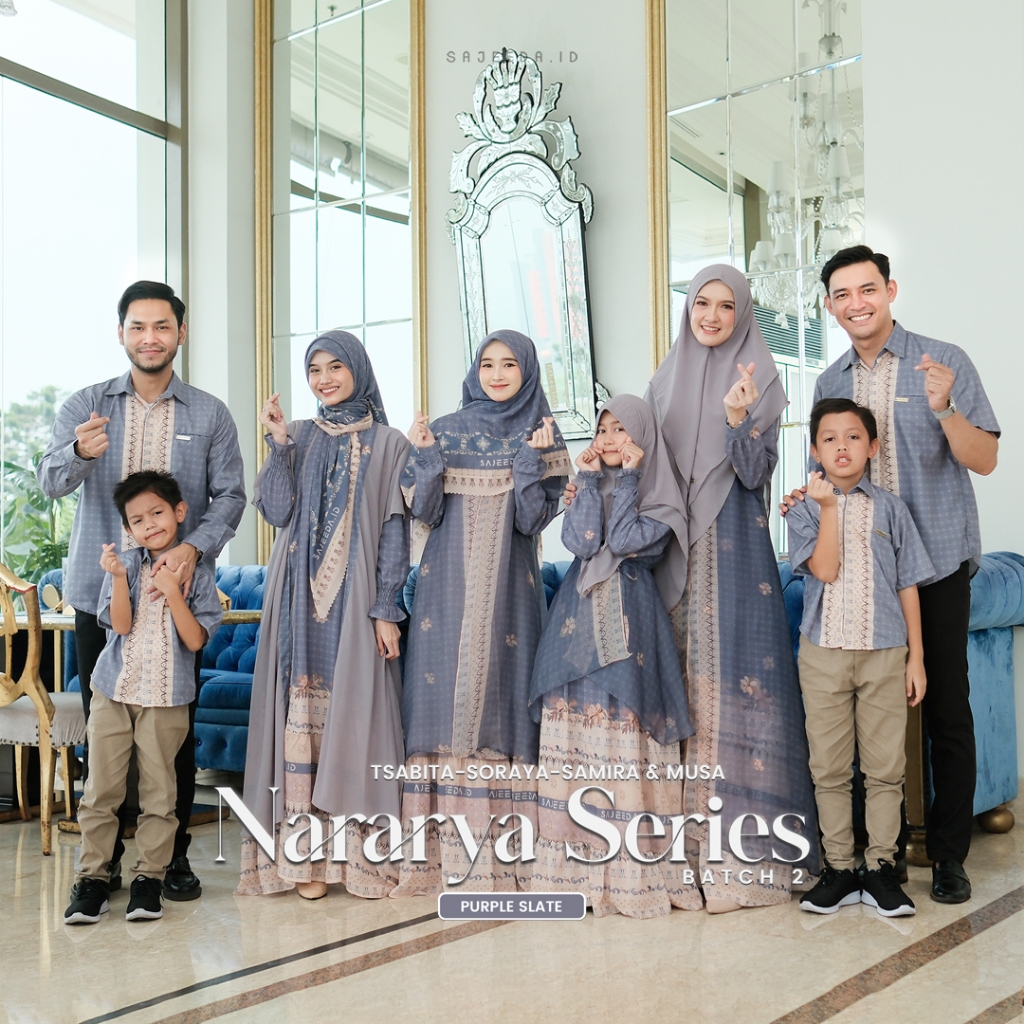 NARARYA SERIES - PURPLE SLATE - SARIMBIT SAJEEDA