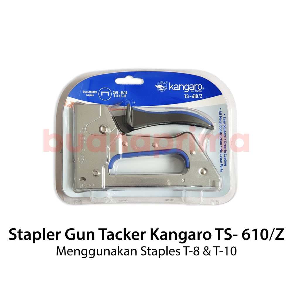 

Stapler Tembak Kangaro TS-610/Z Guntacker Besi Gun Tacker TS 610 TS610