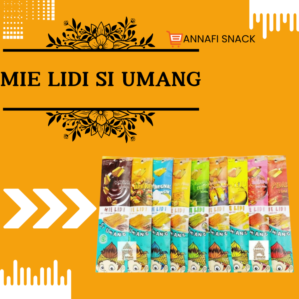 

MIE LIDI SI UMANG // MIE LIDI KHAS BOGOR // SIUMANG