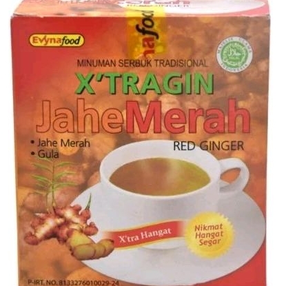 

Xtragin serbuk jahe merah 20 gr isi 5 sachet X'tragin