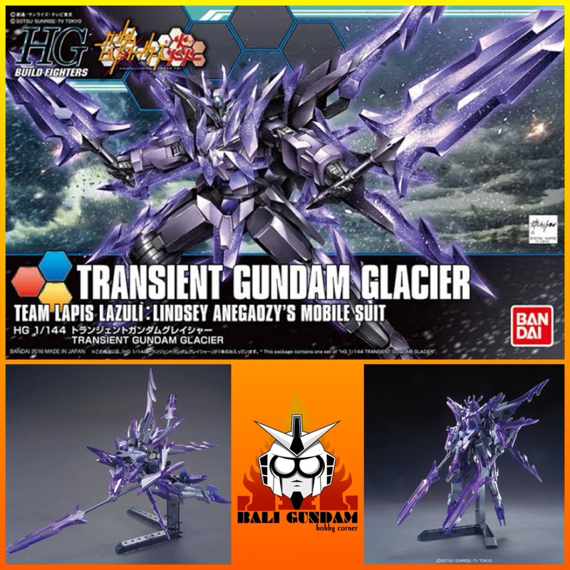 HG 1/144 GN-10000 TRANSIENT GUNDAM GLACIER Bali Gundam Hobby Corner Bandai Original