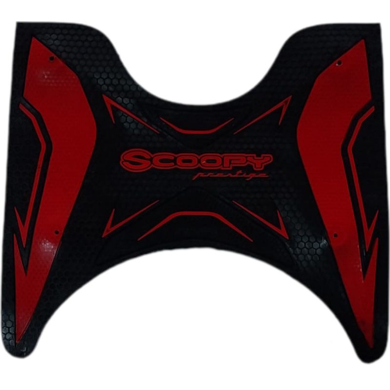 Karpet Motor Scoopy 2021-2024 / Pijakan Kaki Motor Honda New SCOOPY 2021-2024 YZ3