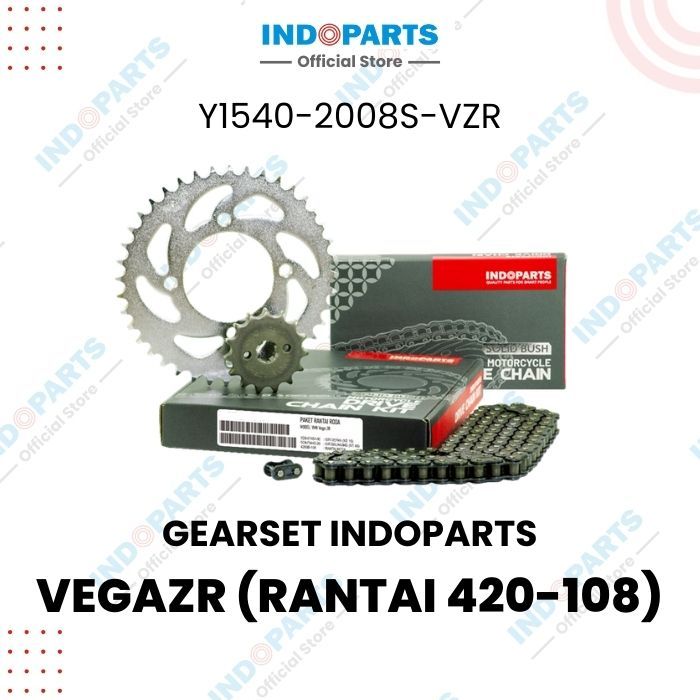 GEAR SET (girset) Yamaha Vega ZR (rantai 420)INDOPARTS
