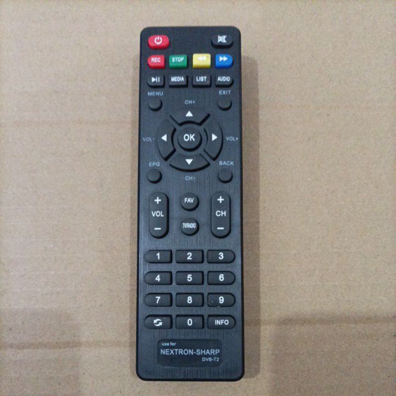 Remote STB NEXTRON Remot Set Top Box Nextron/Sharp