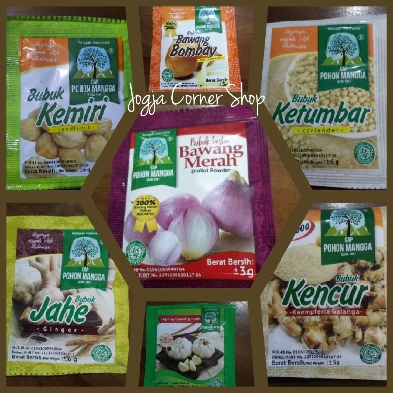 

Cap Pohon Mangga Bumbu Harga per Sachet