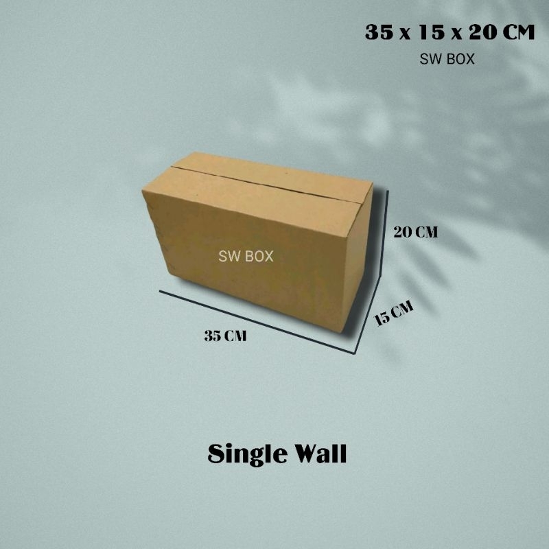 

Kardus Ukuran 35x15x20 CM Box untuk packing ST