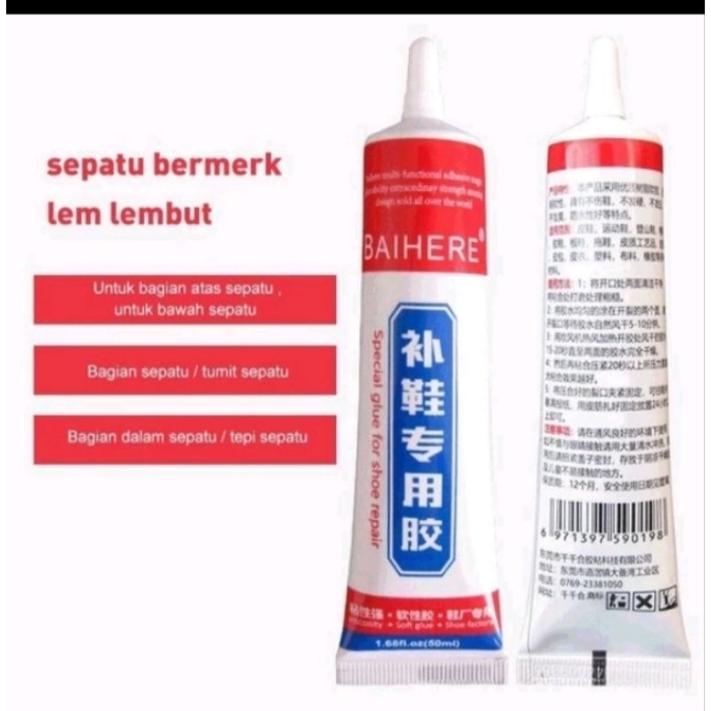 

92k - lem sepatu baihere perekat super kuat tahan air anti bau 50ml