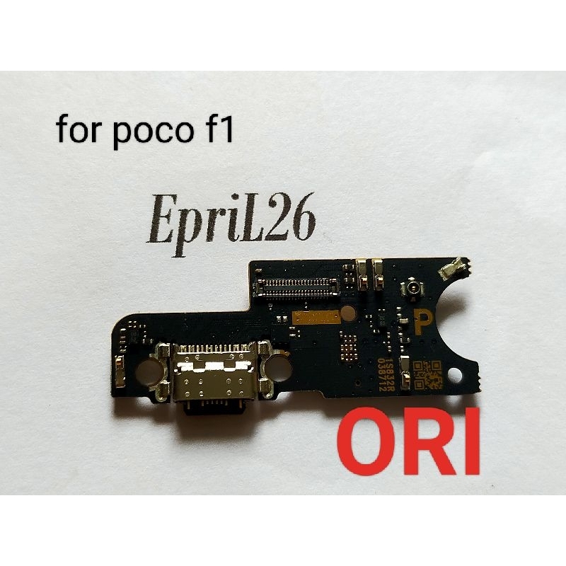 CONNECTOR CHARGER XIAOMI MI Poco F1 ORI PAPAN KONEKTOR CAS PCB BOARD XIAOMI MI POCOPHONE F1 ORIGINAL