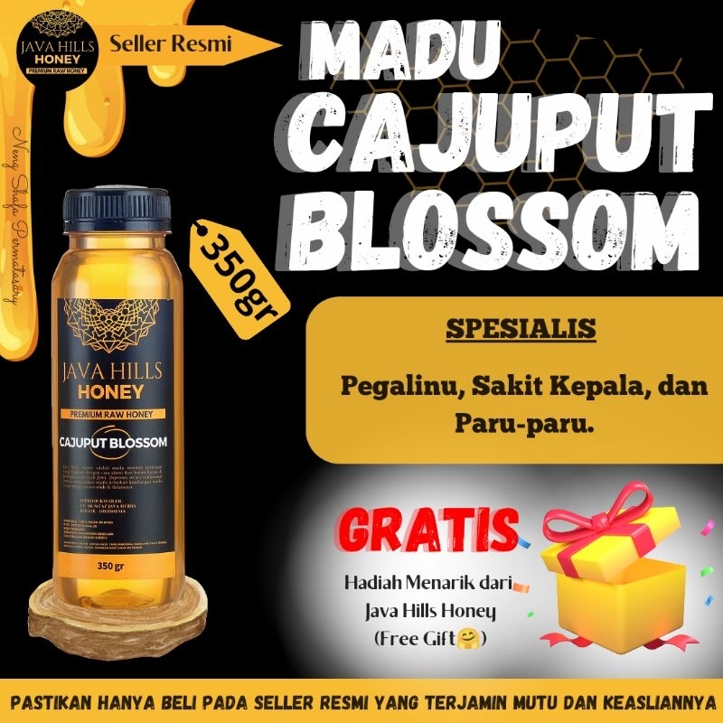 

(100% ASLI) CAJUPUT BLOSSOM MADU MURNI TERBAIK | RAW HONEY BY JAVA HILL HONEY MUMTAZ | MADU HERBAL