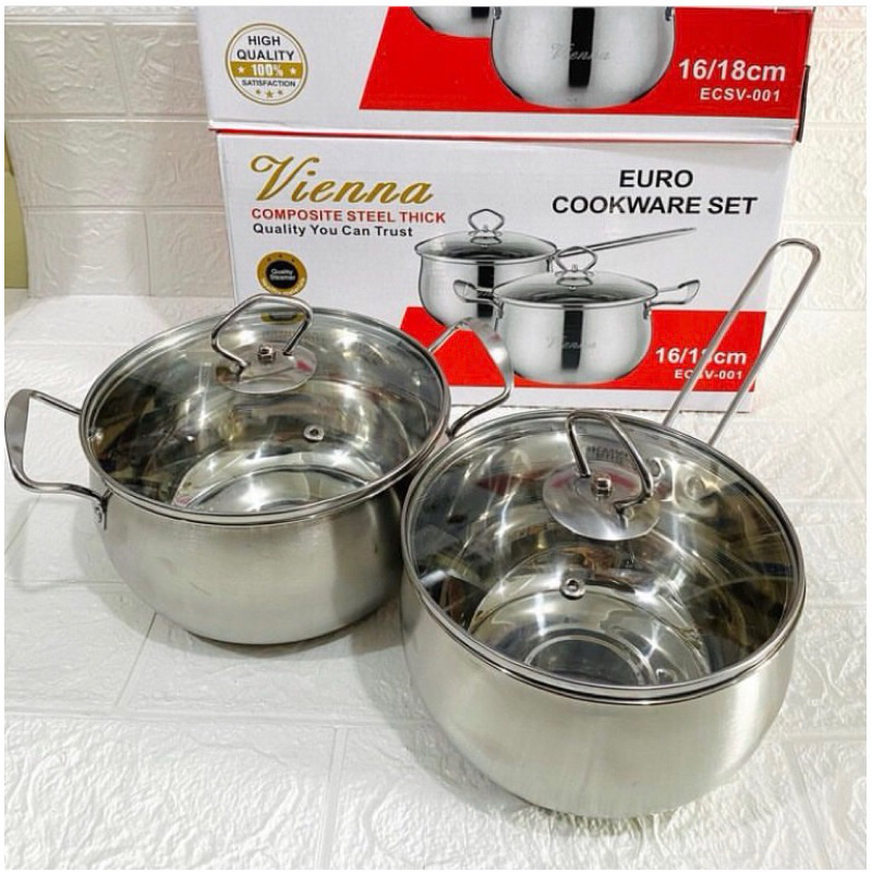 Panci soup pot Set Stainless