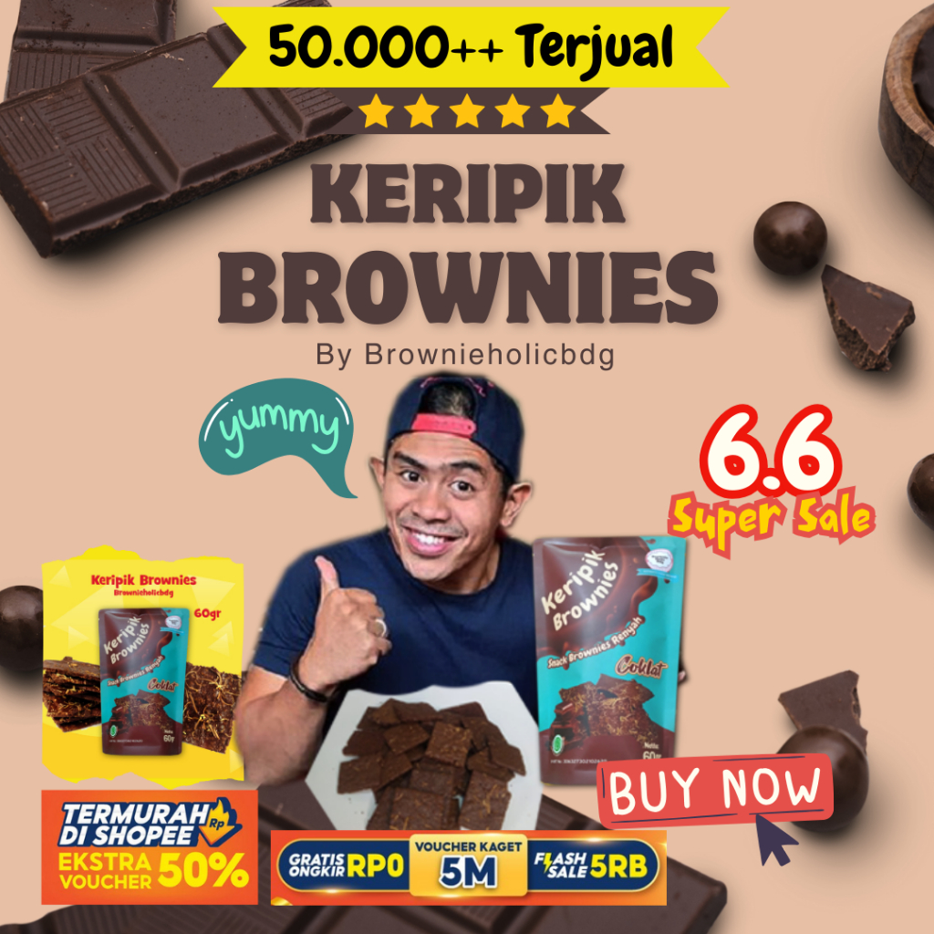

NOB Paket Super Hemat 4 Keripik Brownies Brownieholicbdg