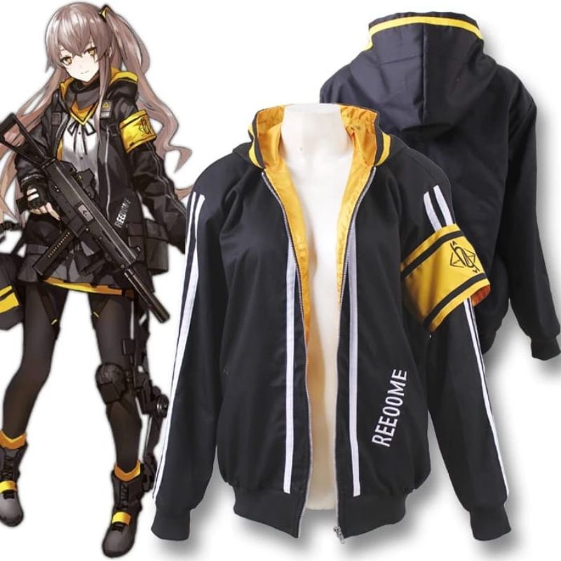 Jaket UMP45 Girls Frontline Jaket Cosplay UMP45 Girls
