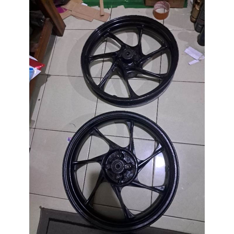 velg depan belakang minerva x road original