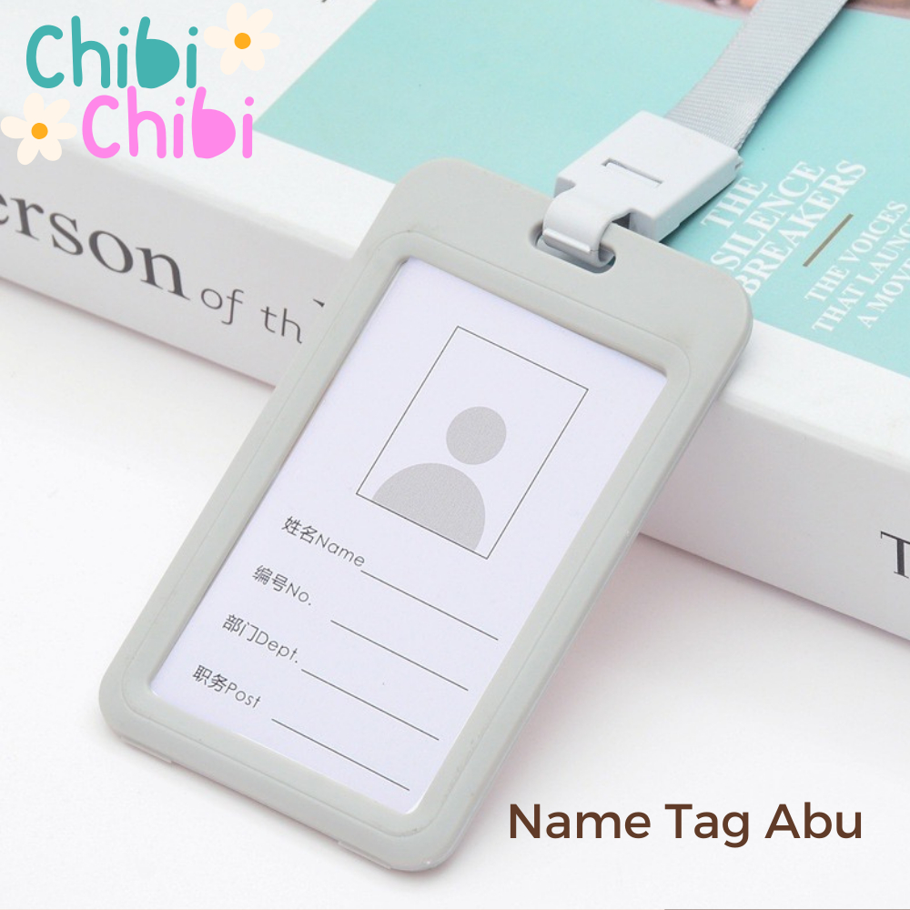 

Name Tag Kalung ⭐ Warna Warni