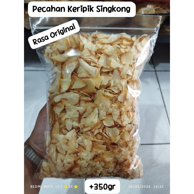 

keripik singkong rasa original uk +350g