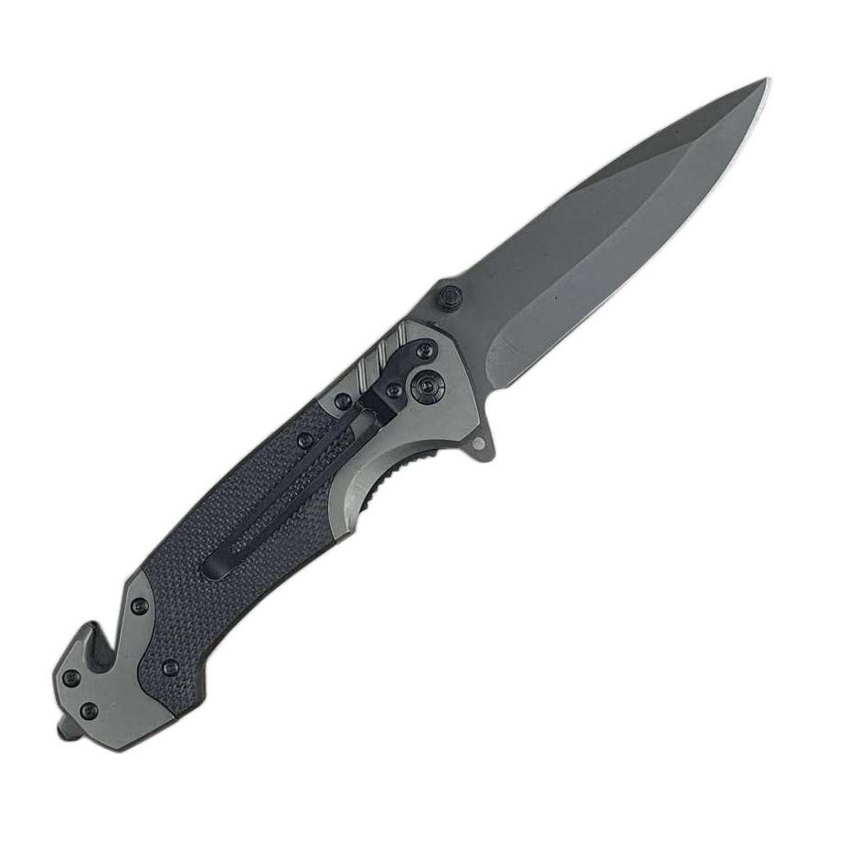 Alat Potong Outdoor Doom Blade Folding Knife Survival Tool 44C 58HRC Knifezer p U5O3