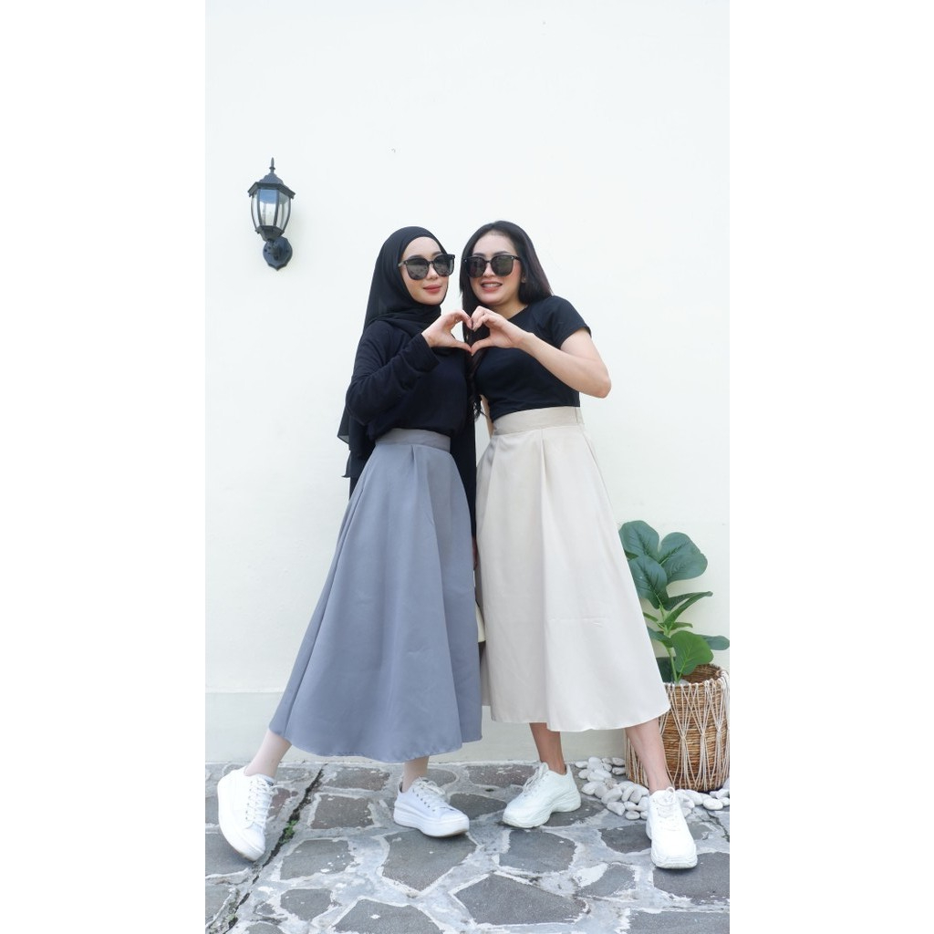 BAWAHAN WANITA ROK KLOK ANASTASIA