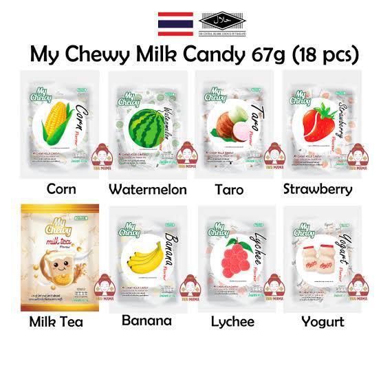 

My Chewy Milk Candy 67g (18pcs) Original Thailand [Jastipbywhd]