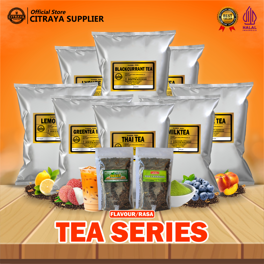 

BUBUK MINUMAN ANEKA RASA TEH TEA SERIES / SERBUK MINUMAN ANEKA RASA TEH TEA SERIES / BUBUK INSTAN ANEKA RASA TEH TEA SERIES / SERBUK INSTAN ANEKA RASA TEH TEA SERIES / BUBUK MINUMAN KEKINIAN ANEKA RASA TEH TEA SERIES 2