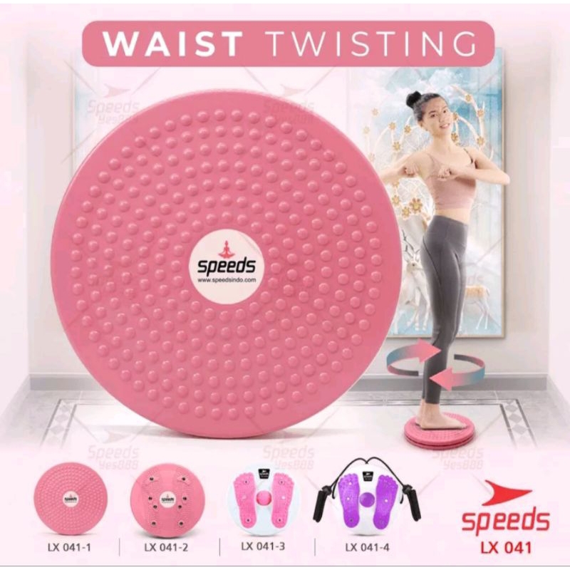 WAIST TWISTING ALAT OLAHRAGA PUTAR PENGECIL PERUT