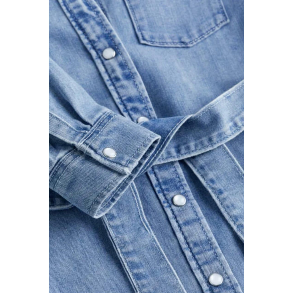 BLOUSE DENIM ANAK PEREMPUAN H*M