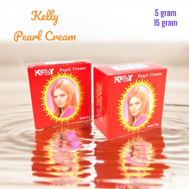 KELLY Pearl Cream 15 gram (ada harga grosir)