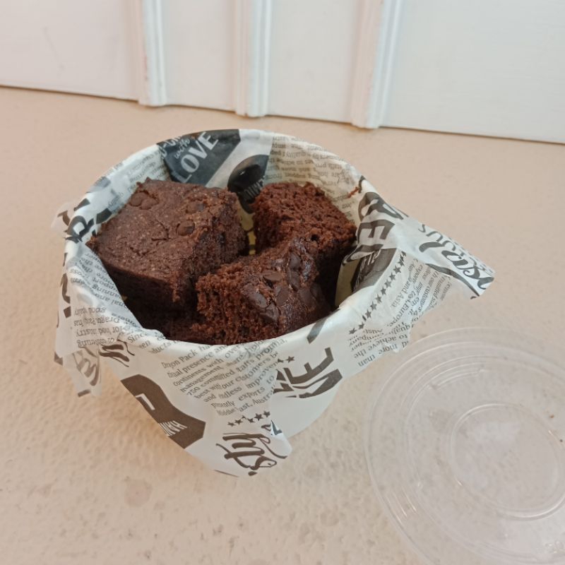 

Brownies with Cup of Love