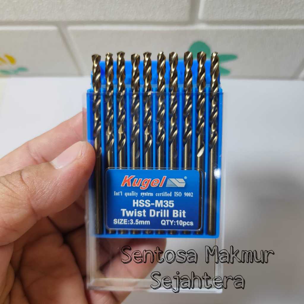 3.5mm Mata Bor COBALT 3,5 mm M35-CO Mata Bor Stainles Steel