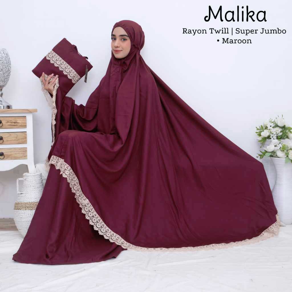 Mukena Rayon Twill Super Jumbo - Mukena Malika Super Jumbo