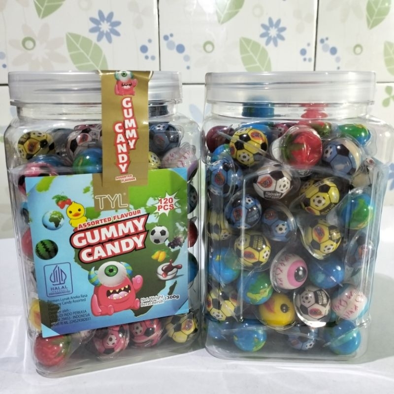 

Permen Lunak mini TYL toples isi 120pcs