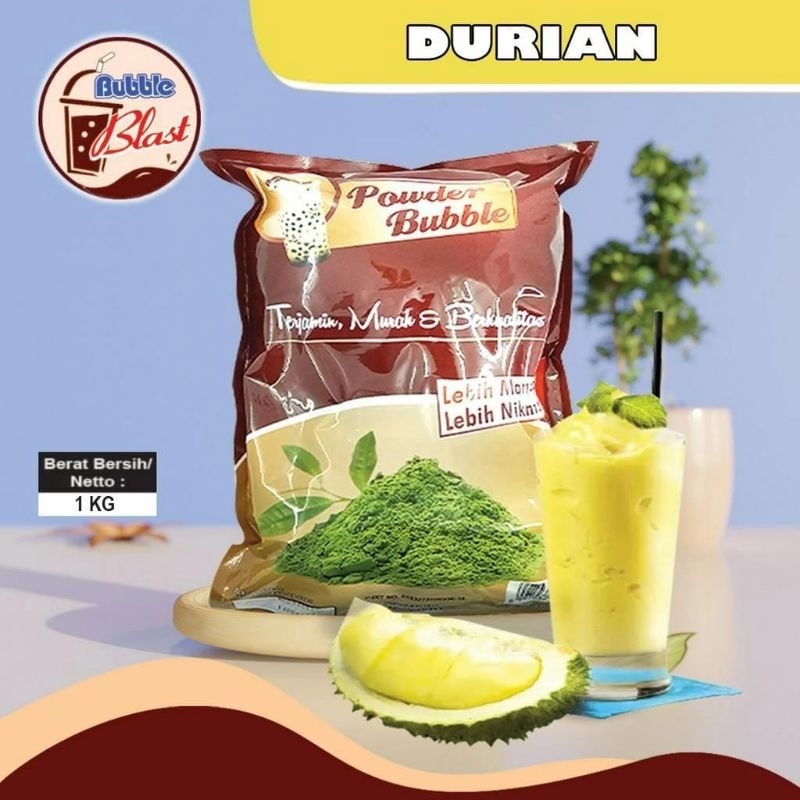 

Powder Minuman Rasa Durian Premium 1kg / Bubuk Minuman Rasa Durian Premium 1kg