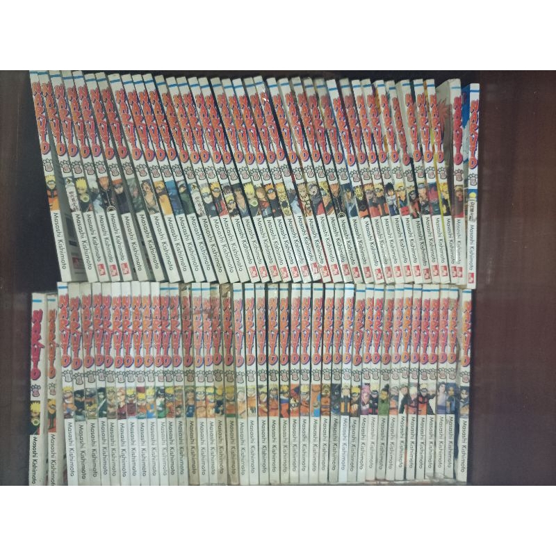 Komik Naruto Full Set Lengkap Original