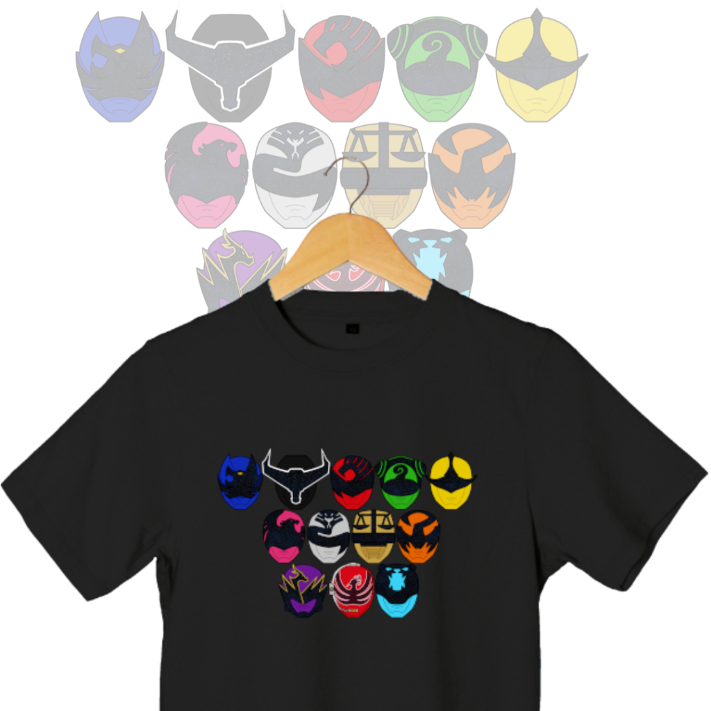 Kaos Kyuranger Kaos Power Rangers Kaos Uchu Sentai Kyuranger Kaos Super Sentai Sablon faderunner