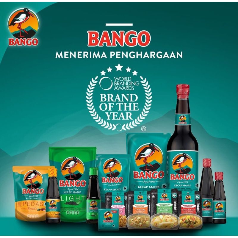 

Bango Kecap Manis refiil 1500 gr