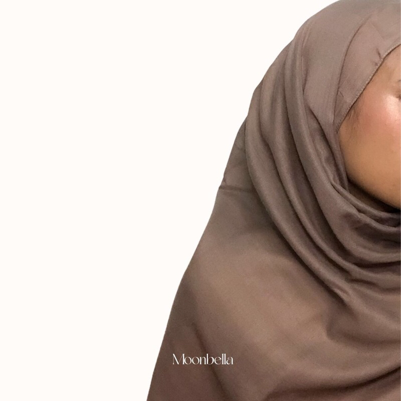 Premium Breeze Pashmina Taupe | Pashmina Voal | Pashmina Viscose