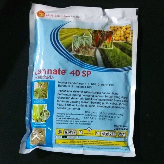 DuPont Lannate 40 SP (Lannate Biru) Metomil 250 gr