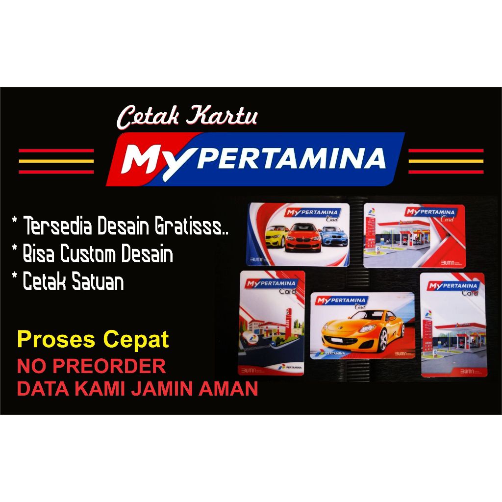 

My Pertamina Bahan PVC Awet Anti Luntur Proses Cepat