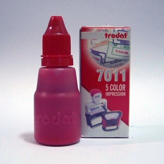 

Terlaku Tinta Trodat 711 warna Merah