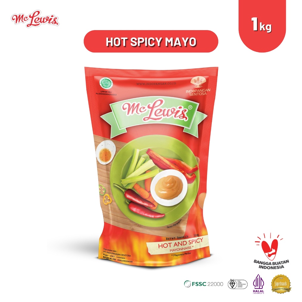 

Terlaris Mc Lewis Mayo Hot Spicy 1Kg